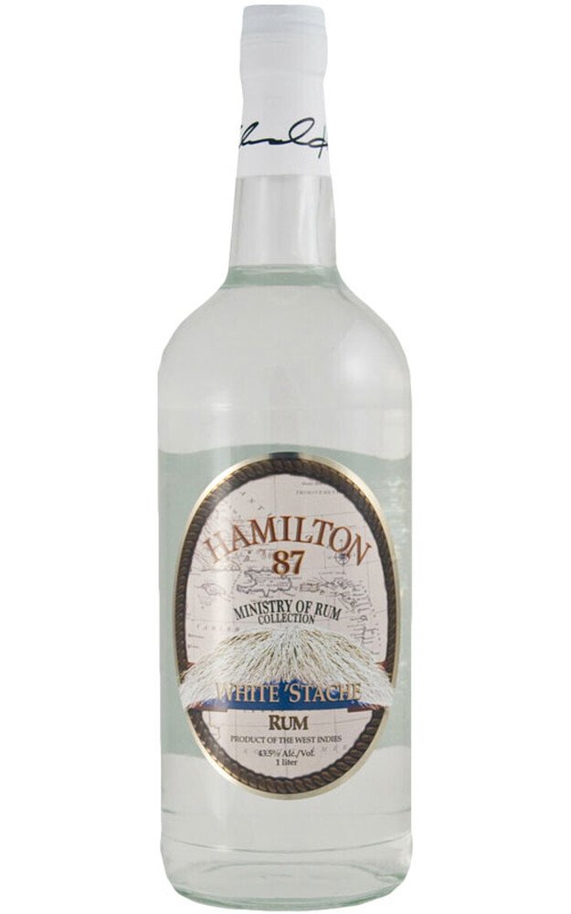 Hamilton 87 White Stache Rum (1L)