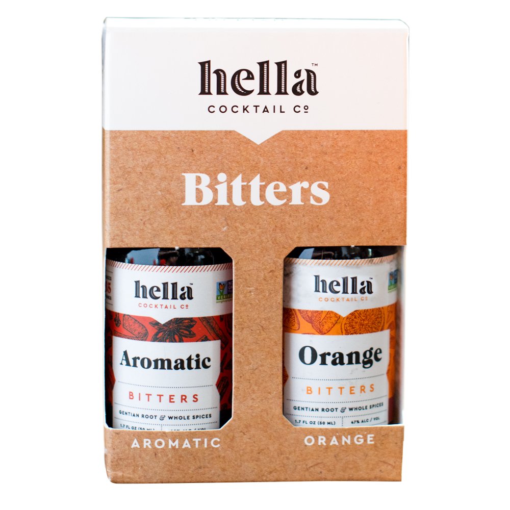 Hella 2 Flavor Bar Set Cocktail Bitters (100mL)