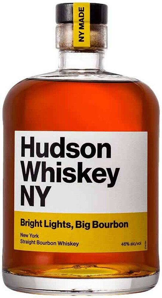 Hudson Whiskey NY Bright Lights Big Bourbon Whiskey (375mL)