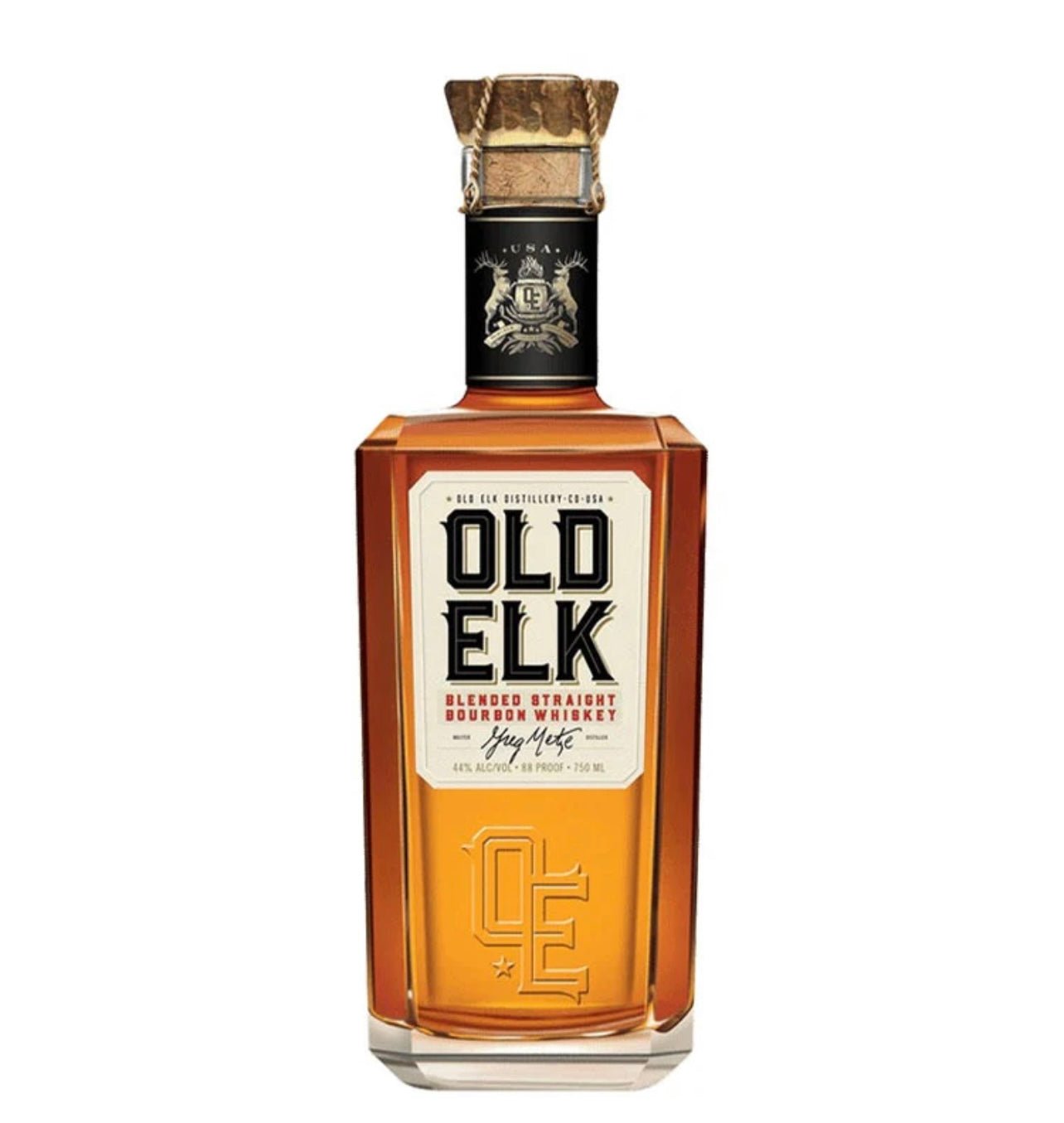 Old Elk Blended Straight Bourbon Whiskey