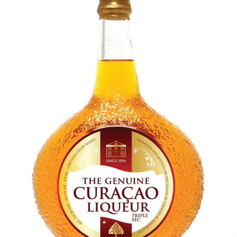 Senior & Co The Genuine Orange Curacao Liqueur 62 Proof 750ml