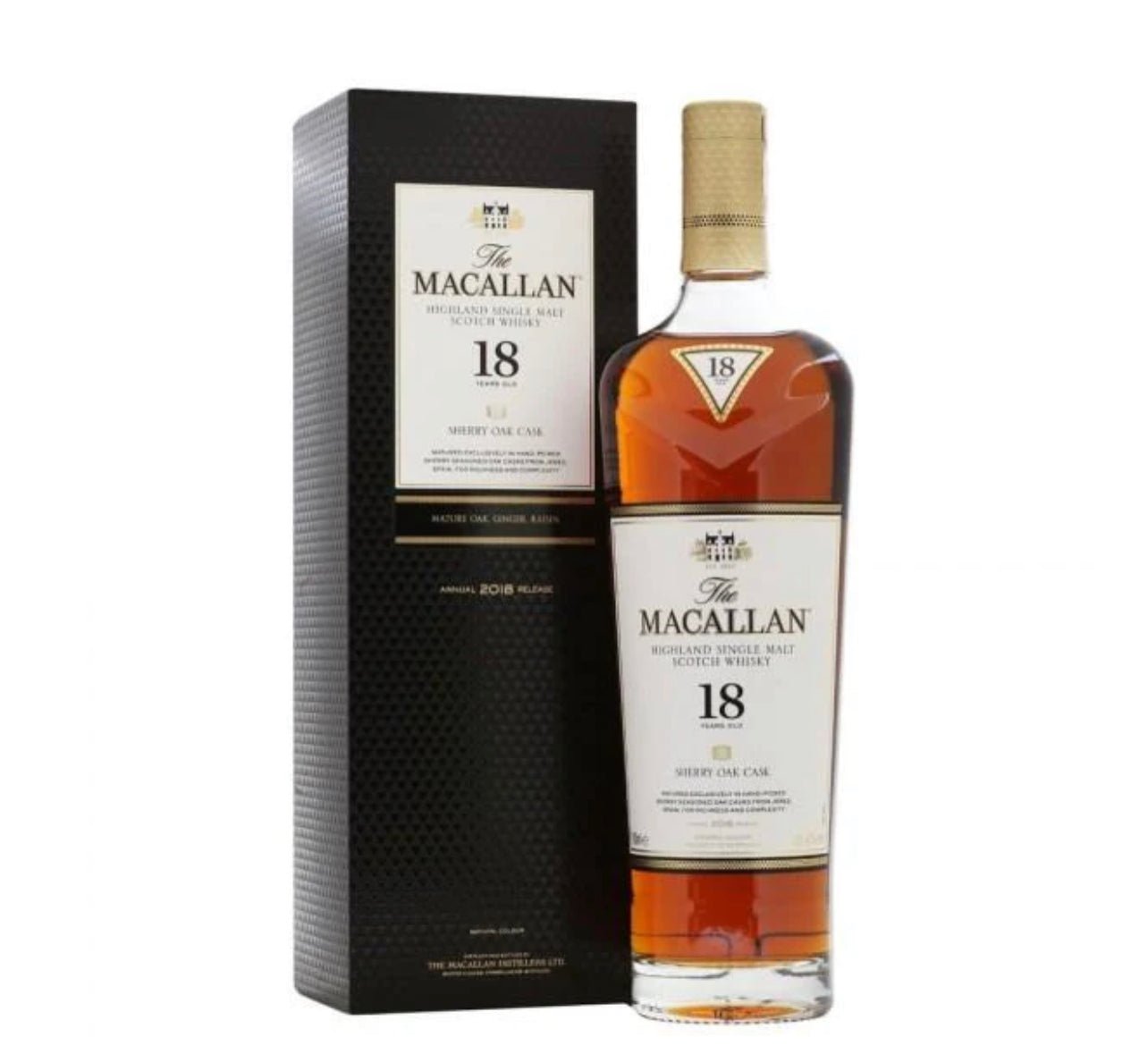 The Macallan 18 Sherry Oak Cask Scotch 2024