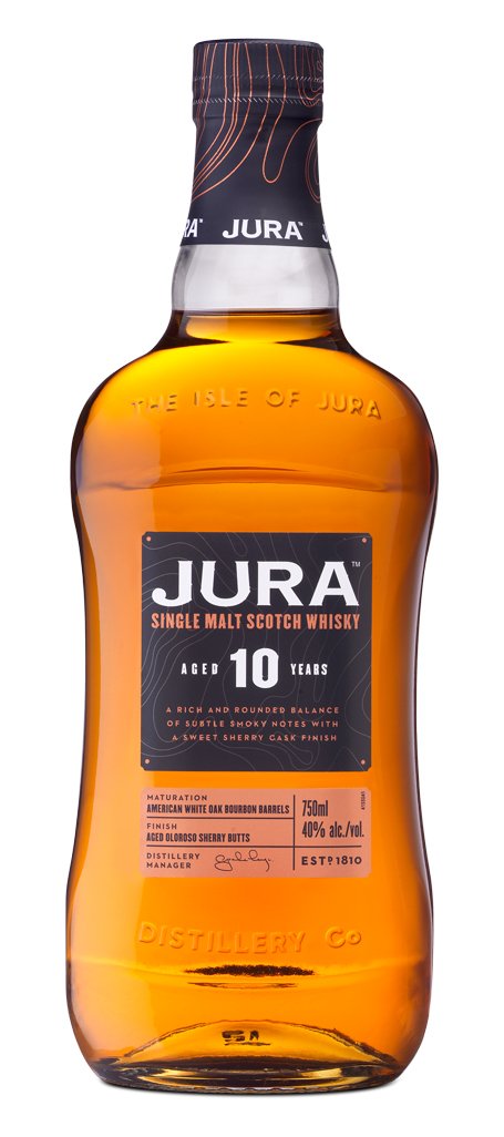 Jura 10 Year Old Single Malt Scotch Whisky