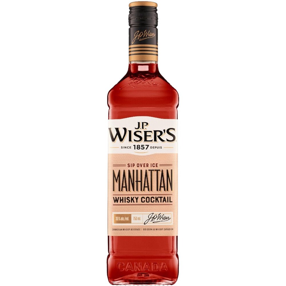 J.P. Wiser's Manhattan Whisky Cocktail