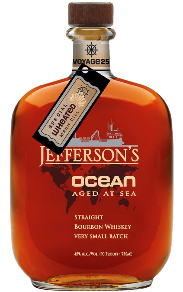 Jefferson's Ocean Aged At Sea Voyage 25 Wheated Bourbon Whiskey