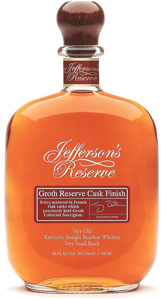 Jefferson's Groth Reserve Cask Finish Kentucky Straight Bourbon Whiskey