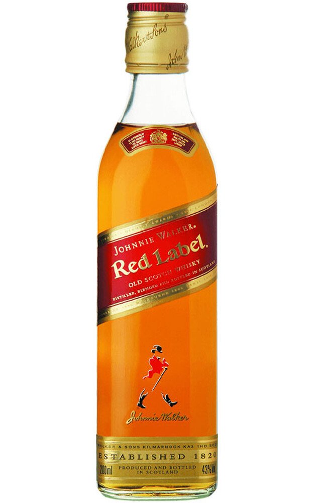 Johnnie Walker Red Label Blended Scotch Whisky (200mL)