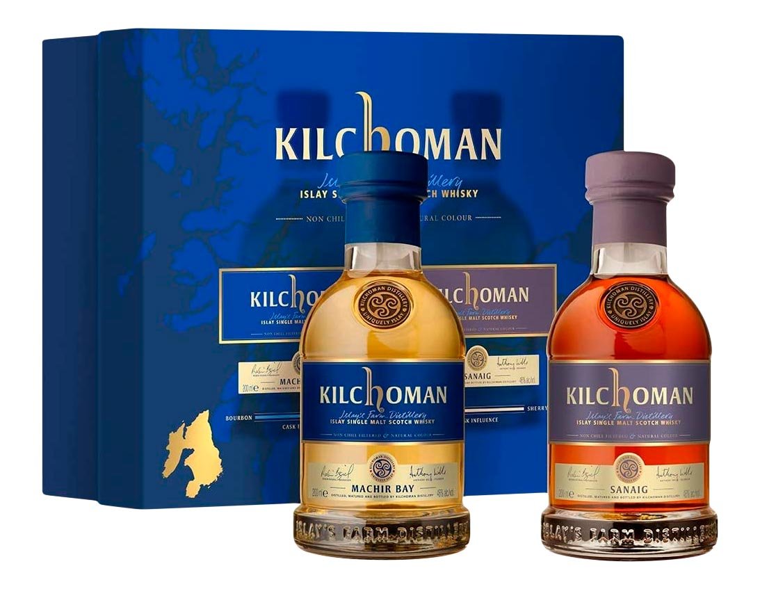 Kilchoman Machir Bay & Sanaig Gift Pack