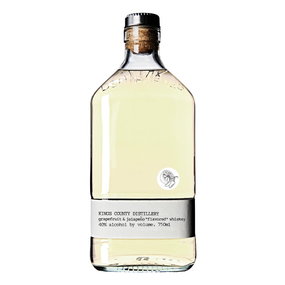 Kings County Grapefruit-Jalapeño Flavored Whisky (375mL)
