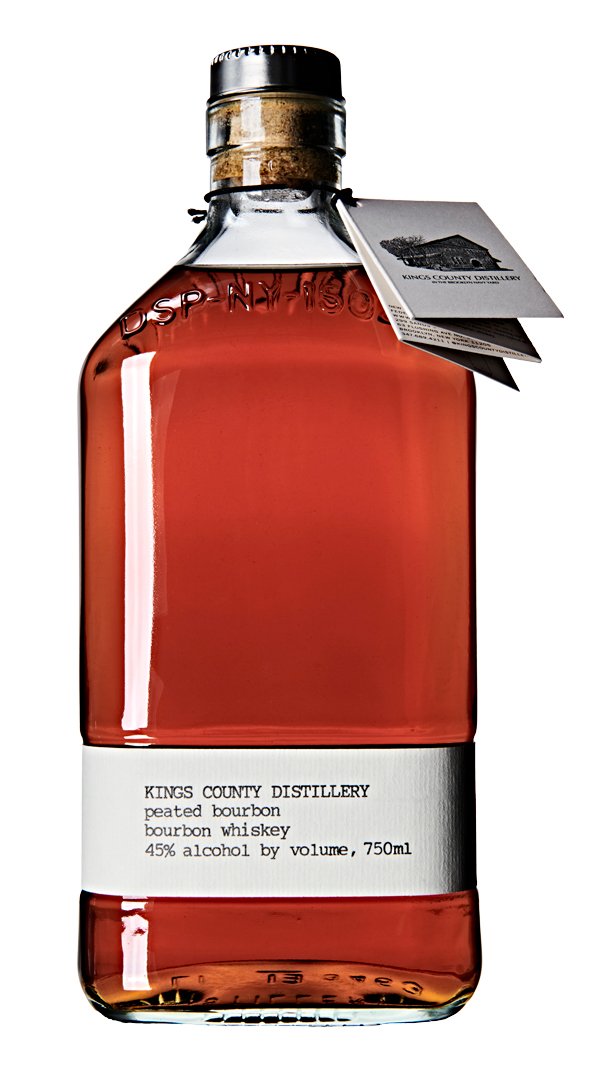 Kings County Peated Bourbon Whiskey (750mL)