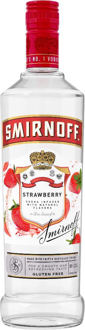 Smirnoff Twist of Strawberry Flavored Vodka