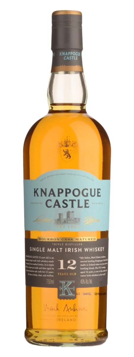 Knappogue Castle 12 Year Old Marsala Cask Single Malt Irish Whiskey