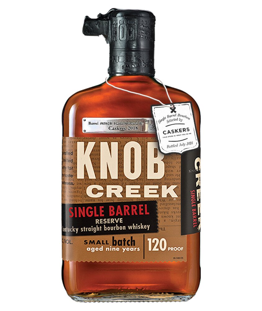 Knob Creek Caskers Handpicked Single Barrel Bourbon 2018