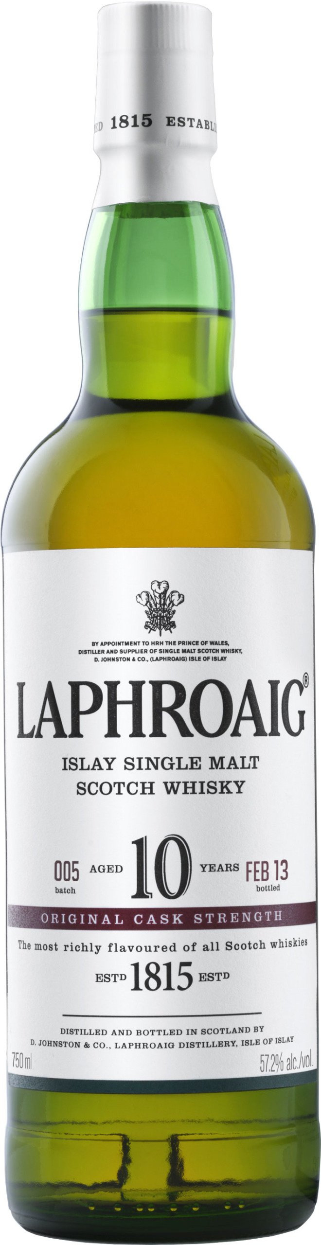 Laphroaig 10 Year Old Cask Strength 2021 Edition Single Malt Scotch Whisky