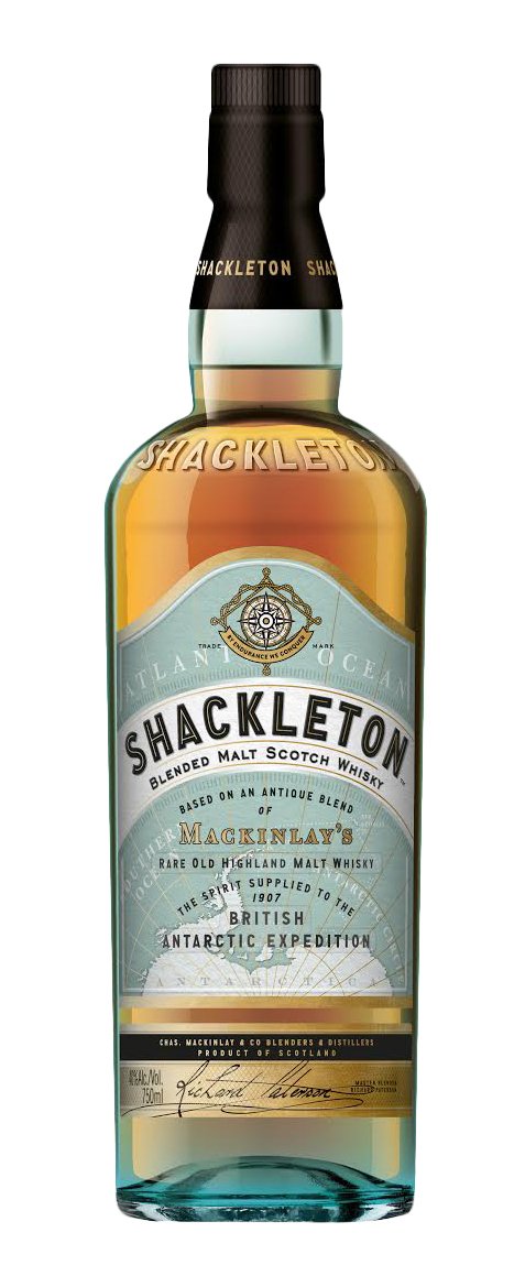 Mackinlay's Shackleton Rare Old Blended Malt Scotch Whisky