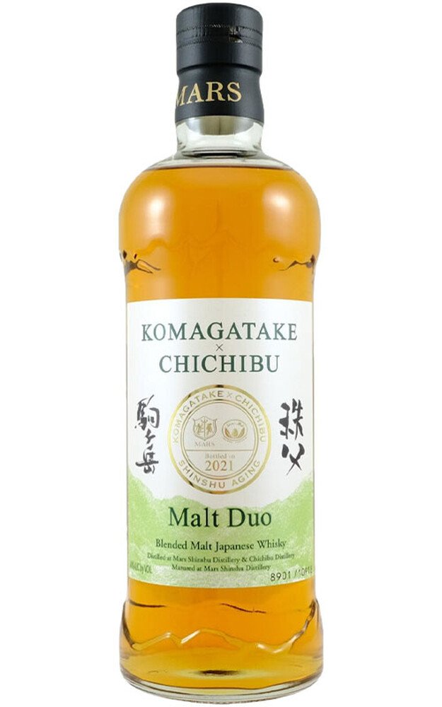 Mars Malt Duo Komagatake x Chichibu 2021 Japanese Whisky