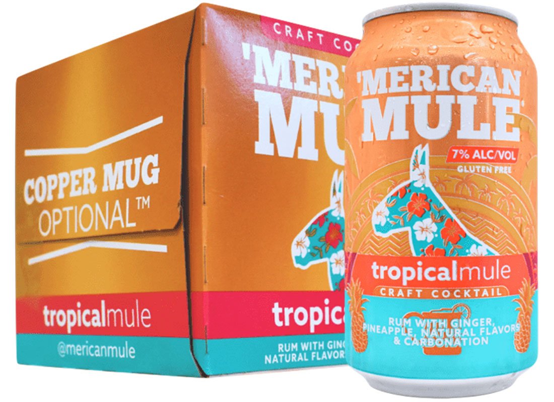 Merican Mule's Tropical Mule 4-Pack