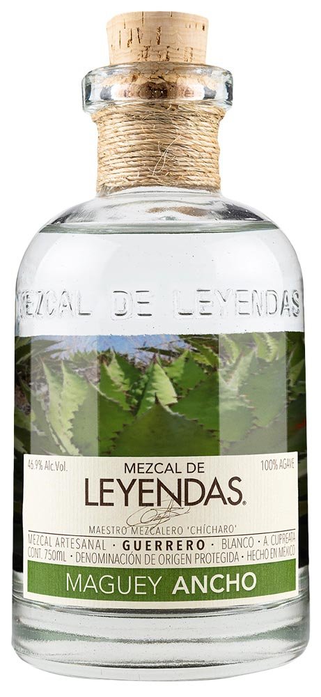 Mezcal de Leyendas Maguey Ancho Guerrero