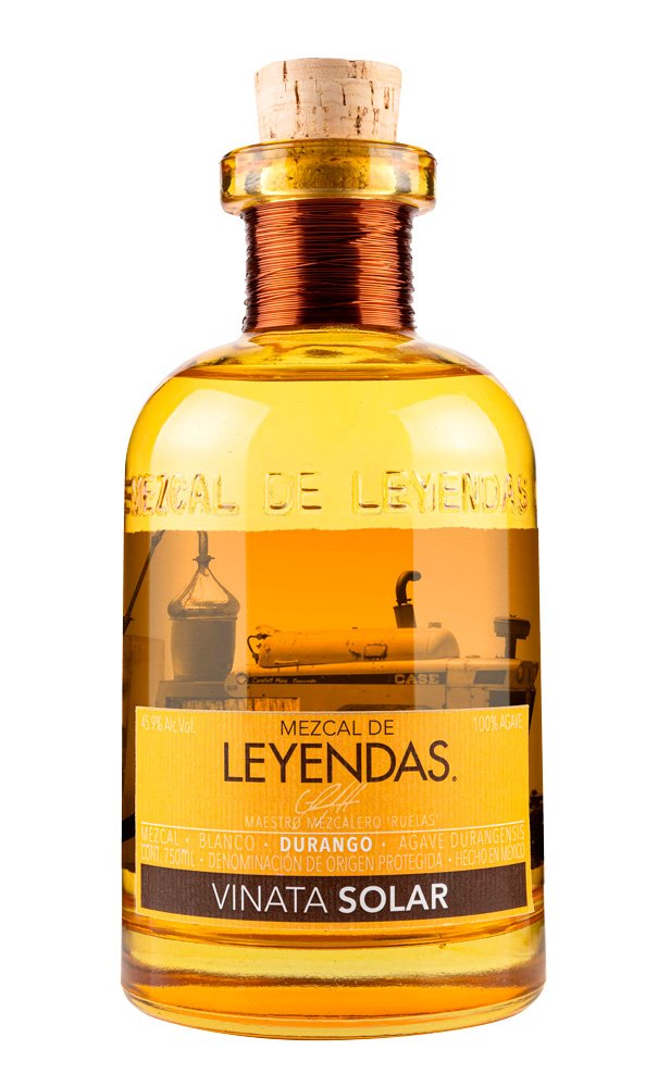 Mezcal de Leyendas Vinata Solar Durango
