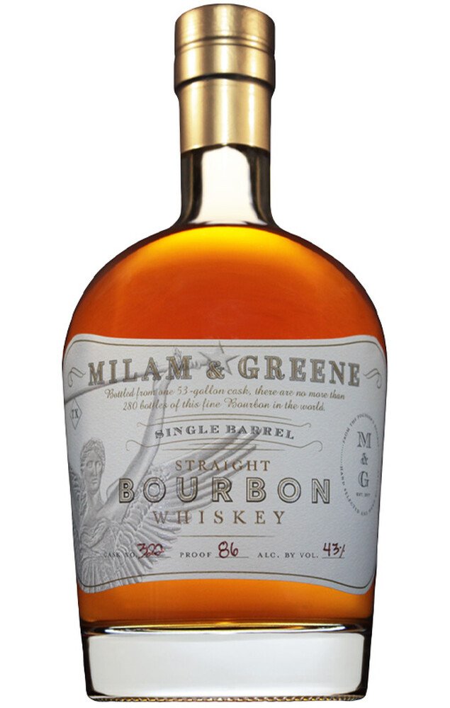 Milam & Greene Single Barrel Straight Bourbon Whiskey