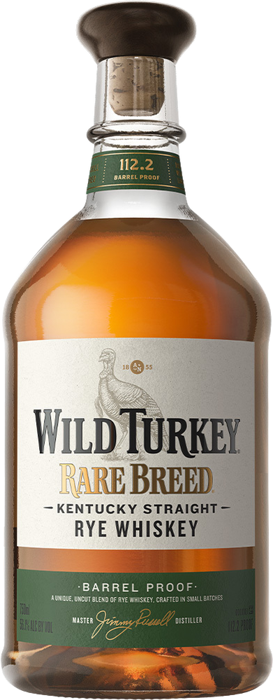Wild Turkey Rare Breed Barrel Proof Kentucky Straight Rye Whiskey