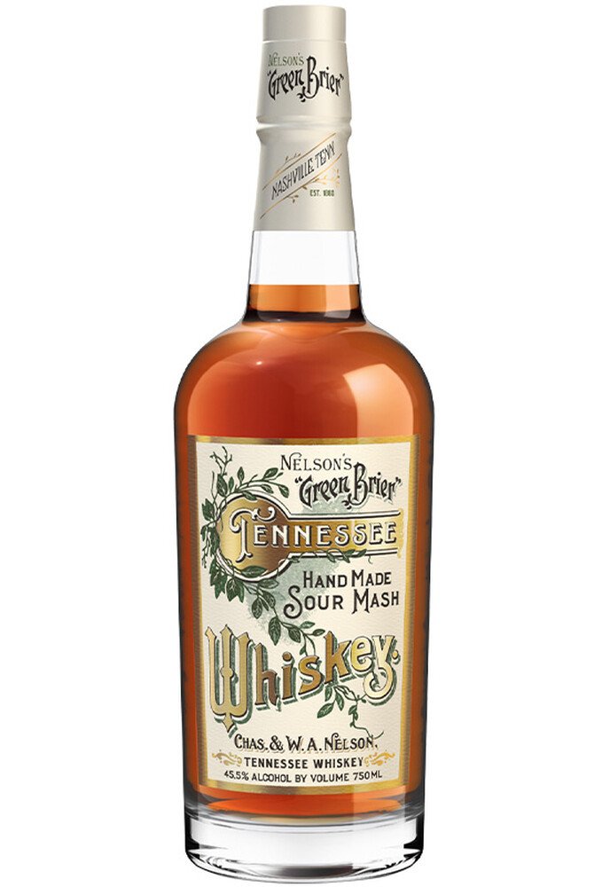 Nelson's Green Brier Hand Made Sour Mash Tennessee Whiskey