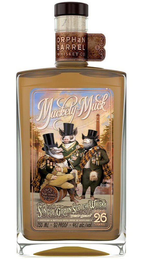 Orphan Barrel 26 Year Old Muckety-Muck Single Grain Scotch Whisky