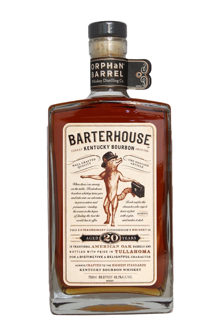 Orphan Barrel Barterhouse 20 Year Old Kentucky Straight Bourbon Whiskey