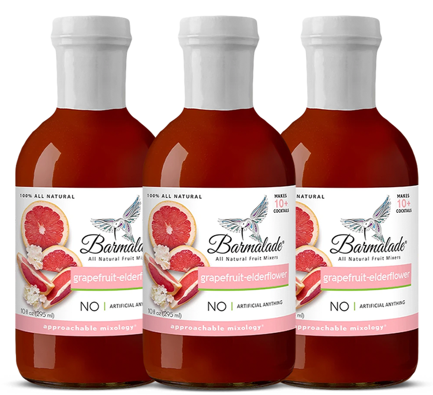 Barmalade Grapefruit-Elderflower Mixer 3-Pack