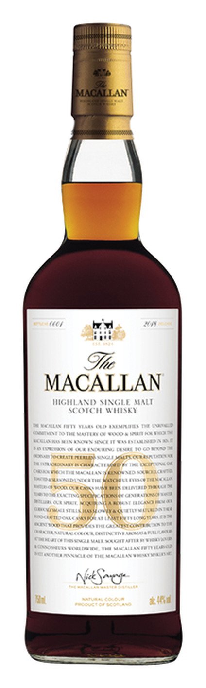 The Macallan 50 Year Old 2018 Release
