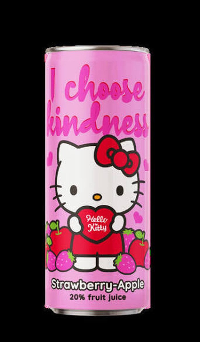 Hello Kitty Choose Kindness Strawberry-Apple Juice Drink