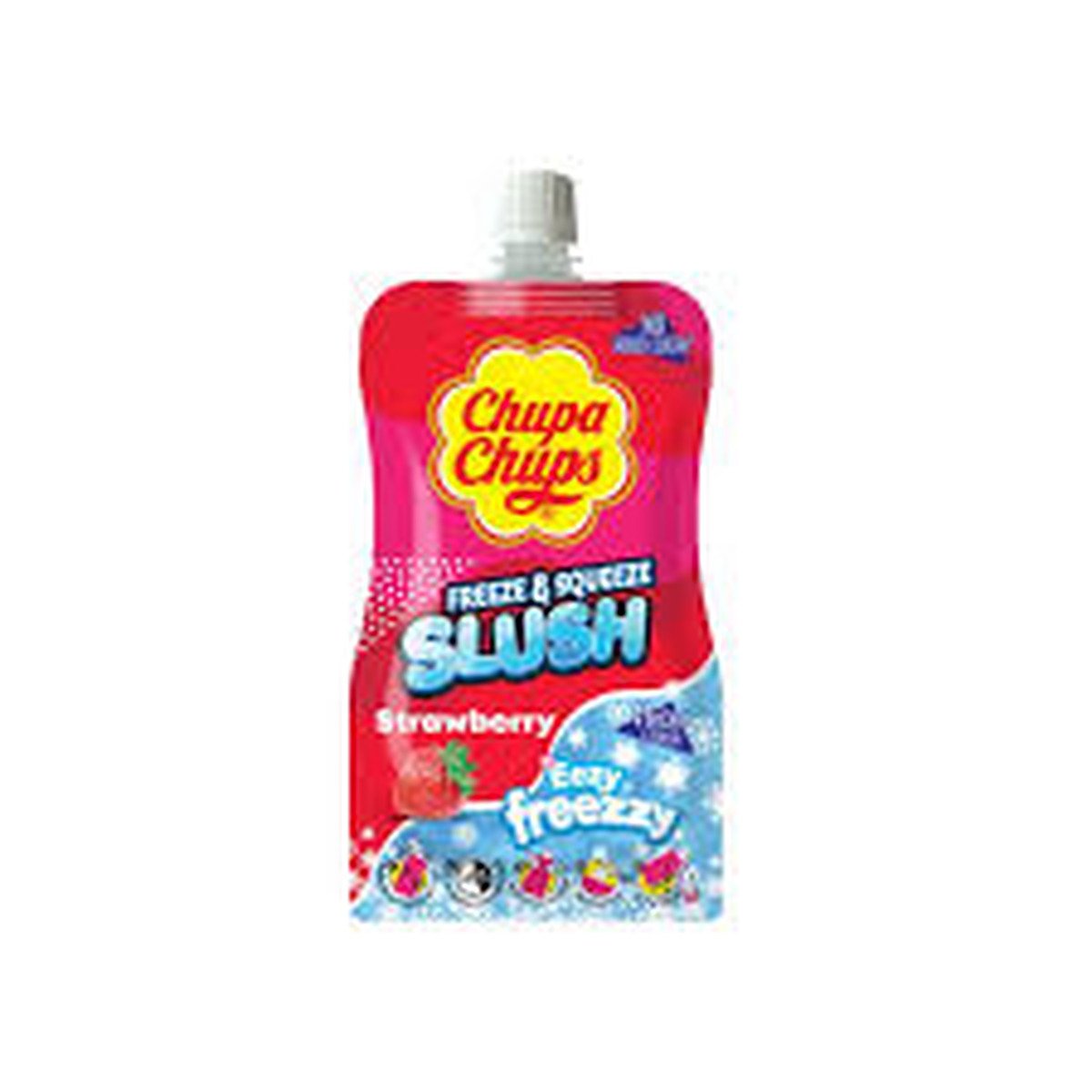 Chupa Chups Fresh & Squeeze Slush -  Strawberry