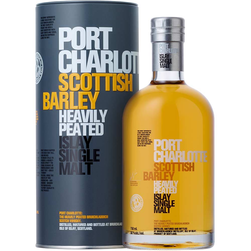 Bruichladdich Port Charlotte Scottish Barley Heavily Peated