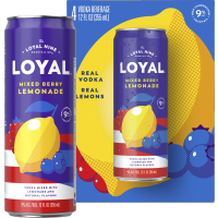 Loyal Nine Mixed Berry Lemonade Cocktail 4-Pack