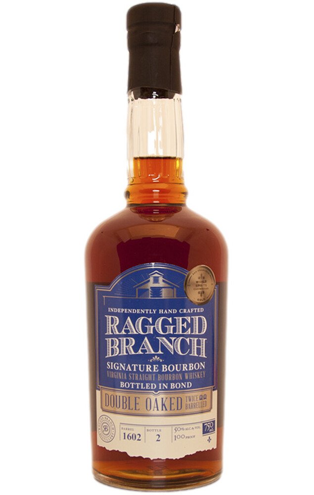 Ragged Branch Double Oaked Signature Bourbon Whiskey