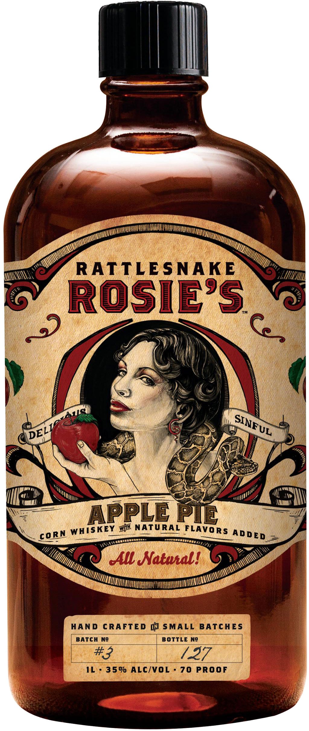 Rattlesnake Rosie's Apple Pie Whiskey