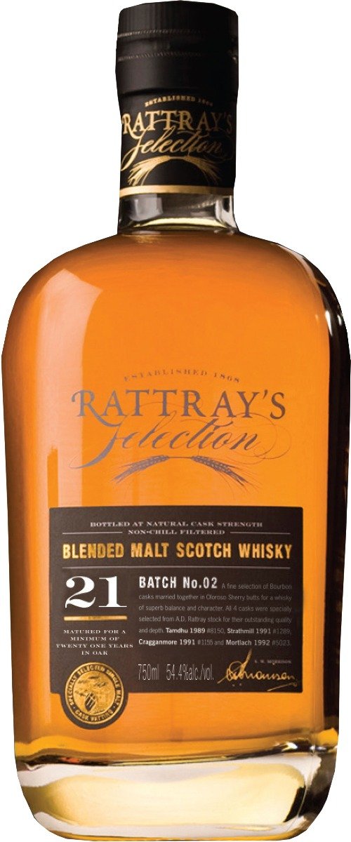 Rattray's Selection Batch #2 21 Year Old Blended Malt Scotch Whisky