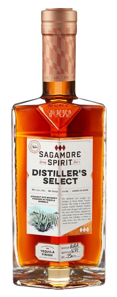 Sagamore Distiller's Select Tequila Finish Rye Whiskey