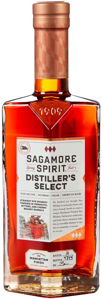 Sagamore Spirit Distiller's Select Manhattan Finish Rye Whiskey