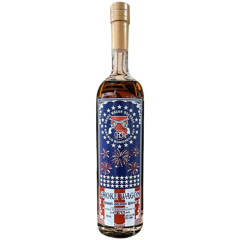 Smoke Wagon Fourth of July 2022 Straight Bourbon Whiskey