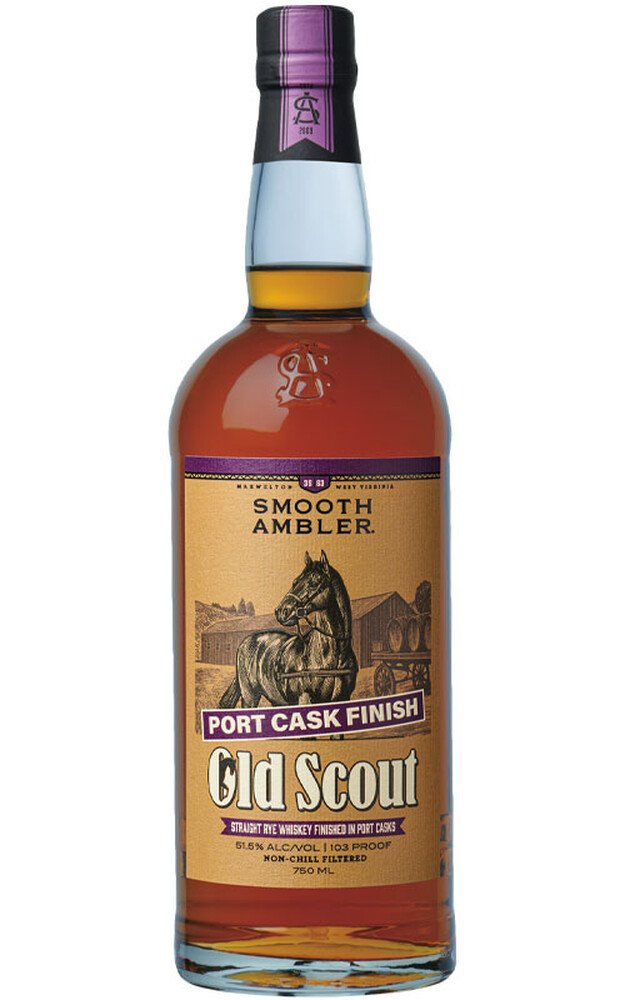 Smooth Ambler Old Scout Port Finish Straight Rye Whiskey