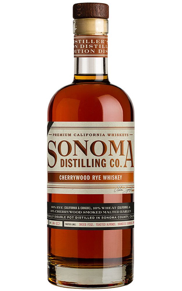 Sonoma County Cherrywood Rye Whiskey
