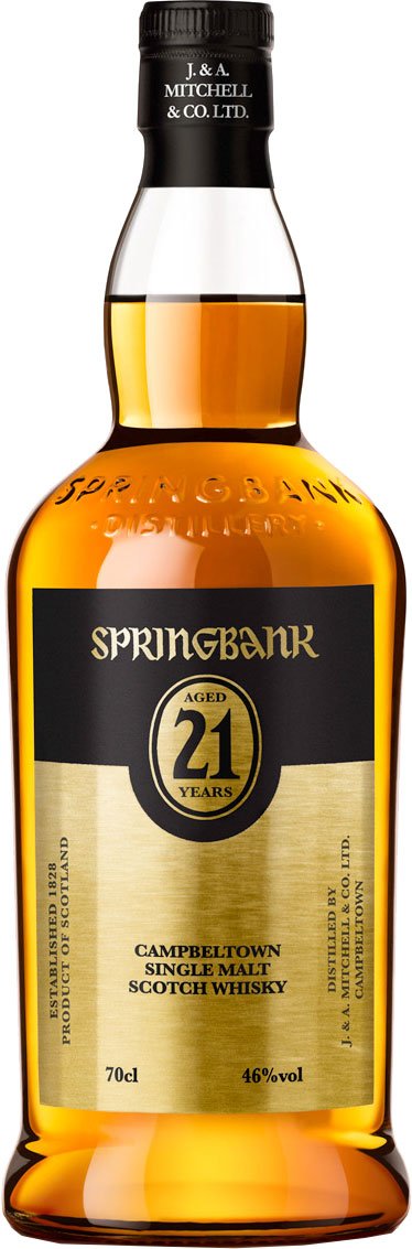 Springbank 21 Year Old Single Malt Scotch Whisky