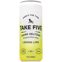 TAKE FIVE Lemon Lime Hard Seltzer 6-Pack
