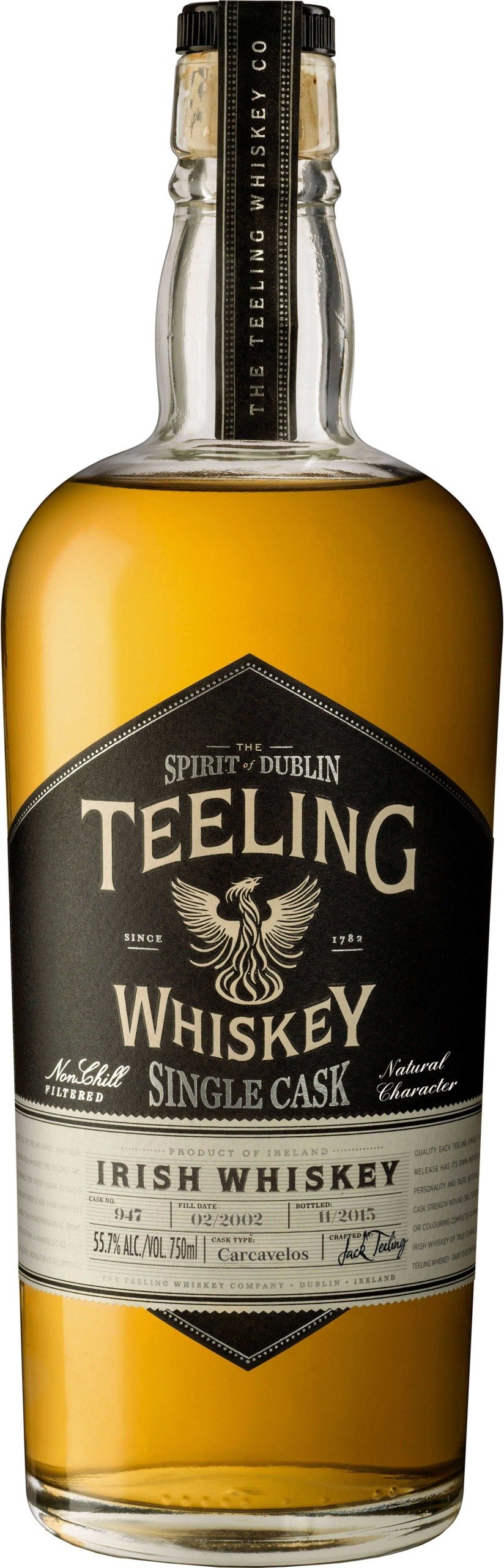 Teeling Carcavelos Barrel Aged Single Cask Irish Whiskey