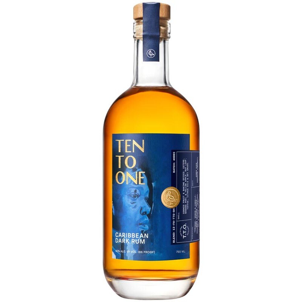 Ten To One Caribbean Dark Rum: Black History Month Artist Edition