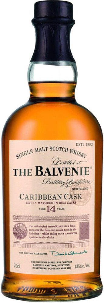 The Balvenie Caribbean Cask 14 Year Old Single Malt Scotch Whisky