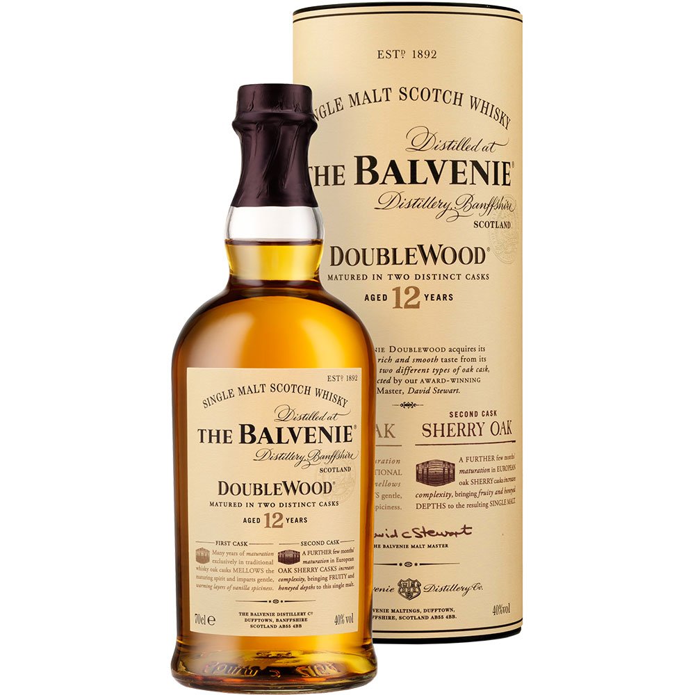 The Balvenie DoubleWood 12 Year Old Single Malt Scotch Whisky
