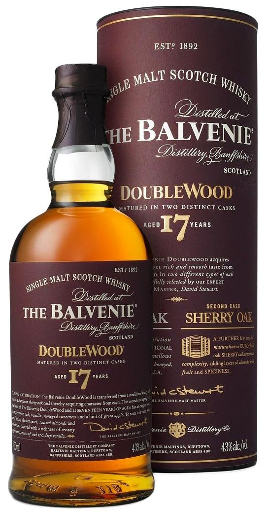 The Balvenie DoubleWood 17 Year Old Single Malt Scotch Whisky