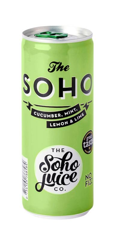 The Soho Cucumber, Mint, Lemon & Lime